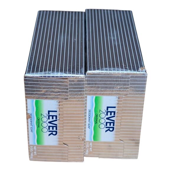 Vintage 1997 Lever 2000 Original Bar Soap Sealed Pack Of 2 - Picture 4 of 7